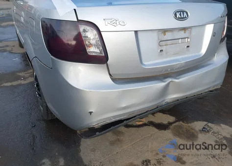 2010 Kia Rio Lx from USA, damaged, VIN KNADH4A33A6650267